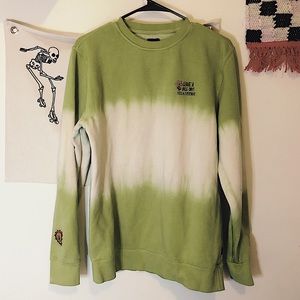 Vans Mens Tie Dye Crewneck Sweatshirt